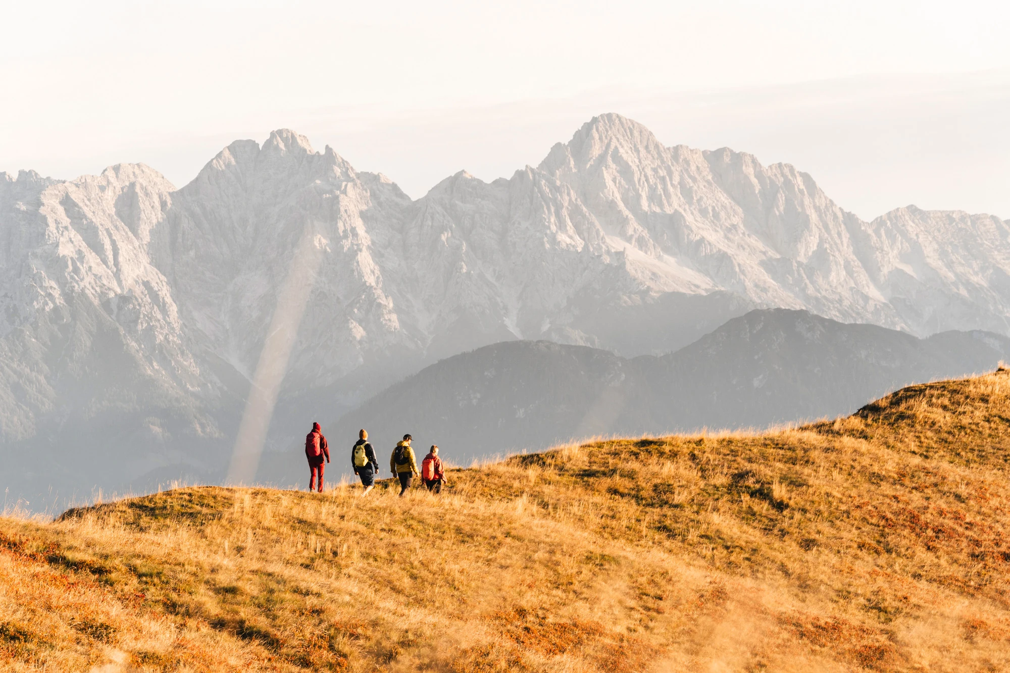 Herbstwanderung durch die Almwiesen